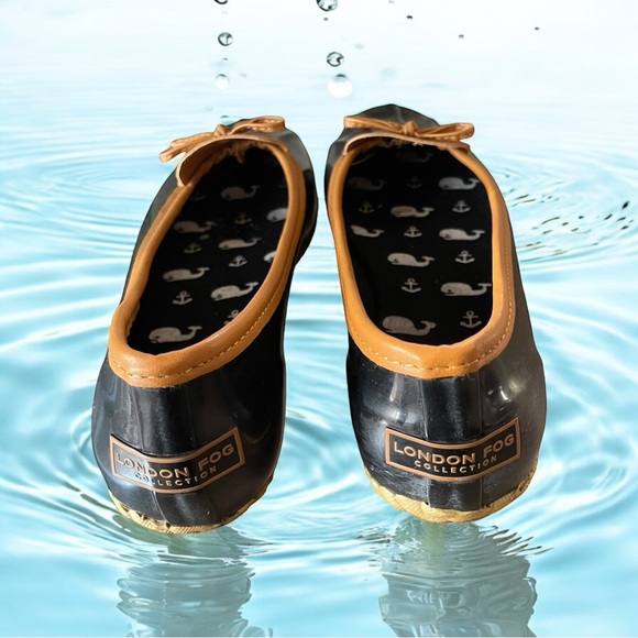 London Fog Collection Womens Rain Boot/Shoe Size 9 - Picture 2 of 9